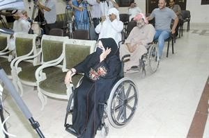  صفية الشمري في مقدمة الحضور﻿