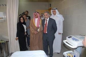 جولة تفقدية داخل المركز
