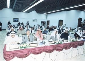 السفير سليمان المرجان لدى حضوره المؤتمر الرابع لرؤساء البعثات الديبلوماسية في الخارج﻿