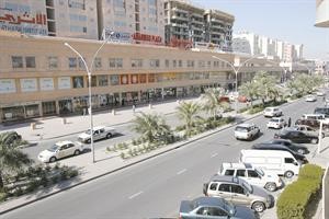 احد الشوارع الرئيسية في الفروانية
