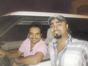 ومع النجم راشد الماجد
