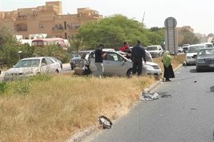 السيارة الصالون بعد الحادث 	 احمد باكير﻿