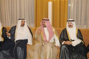 الشيخ محمد الخالد والشيخ احمد الفهد
