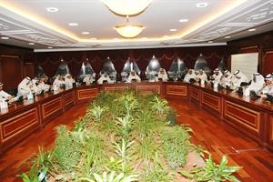 جانب من اجتماع اتحاد التعاونيات وممثلي الجمعيات﻿