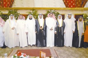 حسين براك وعبيد بن تركية وعبدالهادي البراك يهنئون﻿