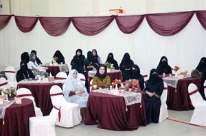 فوزية السويجي واماني المتعب وبعض الحاضرات
سعود سالم

