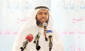 احمد الفارسي متحدثا للحضور﻿