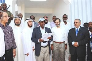 وزير الصحة في بوتلاند شكر الكويت على تبرعها