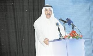 عبدالرحمن الدولة متحدثا

