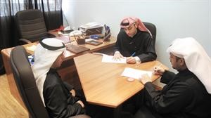 جانب من توقيع الاتفاقية﻿