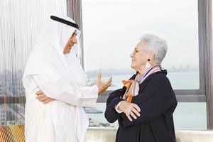 عبدالفتاح معرفي خلال حواره مع روزينا ميسوني﻿