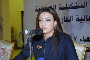 الفنانة مها المنصور﻿