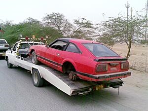 وسيارة ZX تمت مصادرتها خلال الحملة﻿