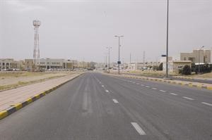 احد مداخل المنطقة
