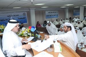 الانتخابات اسفرت عن تزكية سالم العجمي لرئاسة الاتحاد