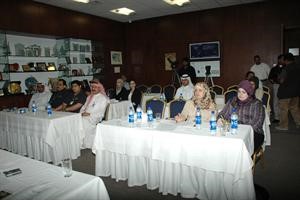 جانب من الحضور خلال المؤتمر الصحافي
﻿﻿كرم دياب﻿