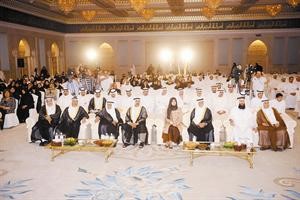 خالد السلطان وعبدالعزيز الغنام والمستشار راشد الحماد ورئيس مجلس الامة جاسم الخرافي ويوسف الحجي والشيخ علي الجراح في مقدمة الحضور﻿