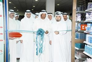 عبداللطيف الوهيب وماحمد المرشود يفتتحان مهرجان المنتجات السعودية﻿