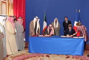 توقيع اتفاقية التعاون الديبلوماسي بحضور سمو رئيس الوزراء والوفد الكويتي﻿