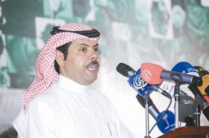 عريف الحفل الاعلامي الزميل سعد العجمي
