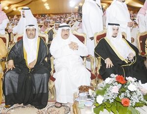 النائب مسلم البراك في مقدمة الحضورانور الكندري