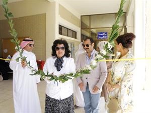 دميمونة الصباح تفتتح معرض اعلام اليوم مستقبل الغد﻿