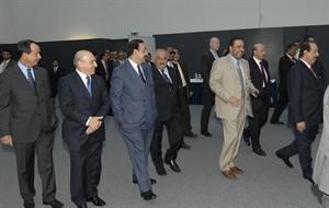 الوفد المرافق لصاحب السمو الامير