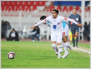 لاعب الابيض البرازيلي روجيريو من ابرز المحترفين في الموسم الحالي