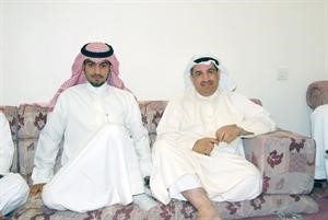 جهاد اليوسف والزميل حسين البريكان 