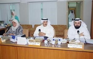 دوليدالطبطبائي وحسين الحريتي ودمعصومة المبارك خلال اجتماع اللجنة التشريعية	متين غوزال﻿