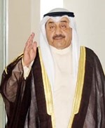 الرئيس جاسم الخرافي اثناء دخوله مجلس الامة امس