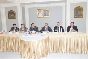 محمد عبدالحكم متحدثا للصحافييناسامة البطراوي