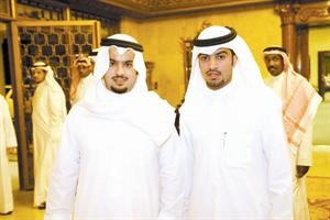 الشيخ خالد الاحمد الخالد وحسين البريكان﻿