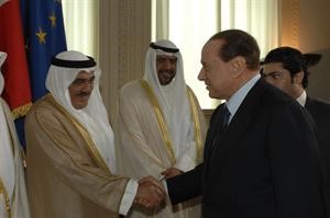  وبرلسكوني مرحبا بالشيخ احمد الفهد ومصطفى الشمالي