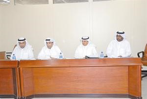 طارق العثمان مترئسا اجتماع الجمعية العمومية ﻿