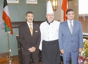 ترحيب بضيوف ميس الغانم