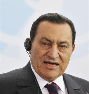 الرئيس المصري محمد حسني مبارك