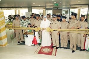 اللواء الشيخ علي اليوسف واللواء خالد الديين يفتتحان المعرض
