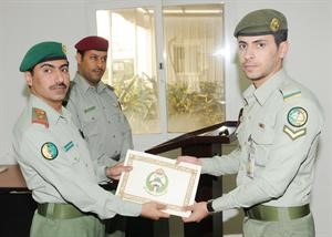 شهادة تقدير لاحد الخريجين﻿