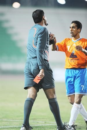 نواف الحميدان يعود للمشاركة مع كاظمة بعد شفائه من الاصابة
