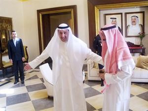 الشيخ فيصل الحمود مرحبا باللواء ناصر الدعي