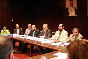 دمحمد العفاسي والسفير ضرار رزوقي خلال الافتتاح﻿