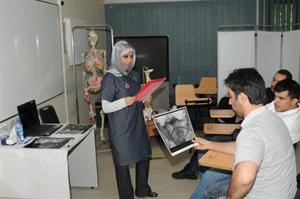 التدريبات على الاشعة