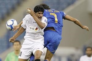 مساعد ندا في المباراة الاخيرة مع الشباب السعودي امام الاستقلال الايراني في دوري ابطال اسيااپ
