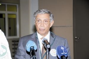 دعبدالله الشرهان يلقي كلمته
