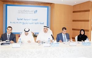 توفيق الجراح متحدثا خلال الجمعية العمومية للشركة
