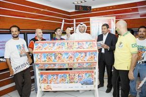 عبدالعزيز اشكناني يعلن اسم احد الفائزين بالمهرجان
