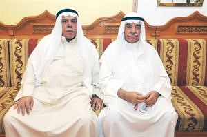 محمد العوضي والزميل منصور الهاجريانور الكندري