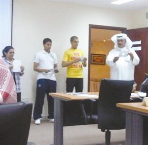جانب من ورشة عمل مجلال الطبطبائي عن الهندرة﻿