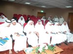 دفاضل صفر متوسطا ماحمد الصبيح ووليد الجاسم وجانبا من القياديين